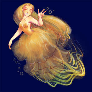 Yellow Mermaid
