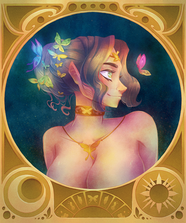 Open-winged gem small